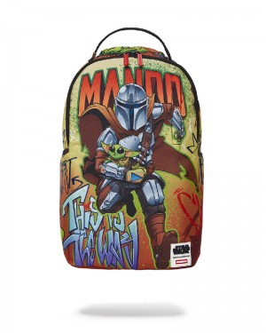 Rucsac Sprayground Star Wars: Mando On The Run Backpack (DLXV) | 175236-AVH