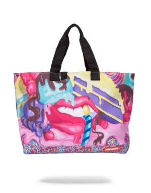 Rucsac Sprayground Sugar Lips Tote | 241890-FSM