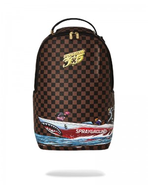 Rucsac Sprayground The 305 Speedboat Getaway Backpack | 509386-VLS