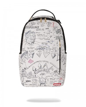 Rucsac Sprayground The Daily Doodle Dlxsv Backpack | 805392-XCU