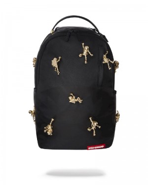 Rucsac Sprayground The Lost In Space Backpack (10 3d Gold Metal Astronauts) | 351946-PLJ