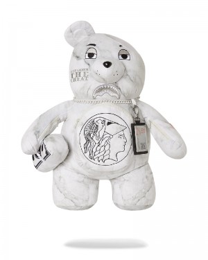 Rucsac Sprayground The Met Alexander The Great Macedonian Teddybear Backpack | 467532-ZEI