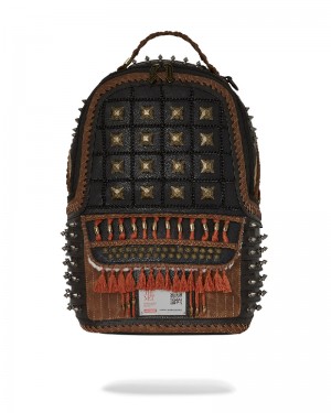 Rucsac Sprayground The Met Japanese Samurai Armor Backpack | 820961-LEA