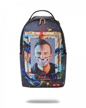 Rucsac Sprayground The Rare Dbd Grin Shark Portrait By Ron English- Super Limited Edition | 046792-GSJ