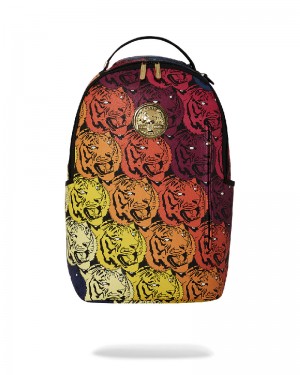 Rucsac Sprayground Tiger Roar Gold Plated Backpack | 078936-KUM