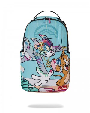 Rucsac Sprayground Tom & Jerry Can'T Catch Me Dlxsr Backpack | 369745-XKJ