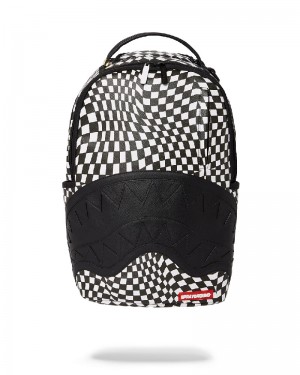 Rucsac Sprayground Trippy Check Dlx Backpack | 170823-VSB