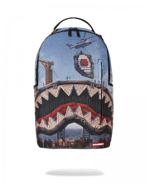 Rucsac Sprayground Under Construction Backpack | 417893-SHT