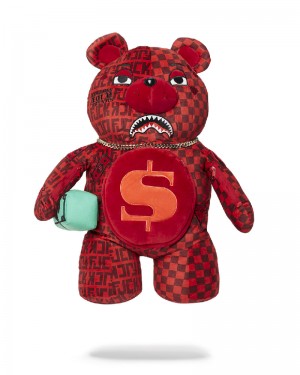 Rucsac Sprayground Veni Vidi Vici Moneybear Teddybear Backpack | 784162-YBG