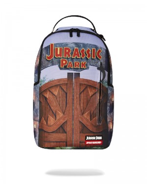 Rucsac Sprayground Welcome To Jurassic Shark Backpack | 984265-TVH