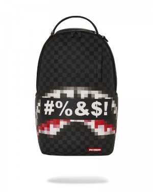 Rucsac Sprayground 'What The Beep' Shark Backpack | 850649-YLC