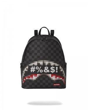 Rucsac Sprayground 'What The Beep' Shark Savage Backpack | 837562-IBA