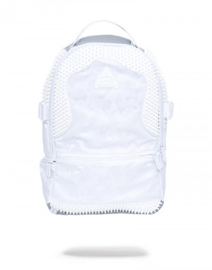 Rucsac Sprayground White Knit Camo Rubber Sypthon | 314625-RXG