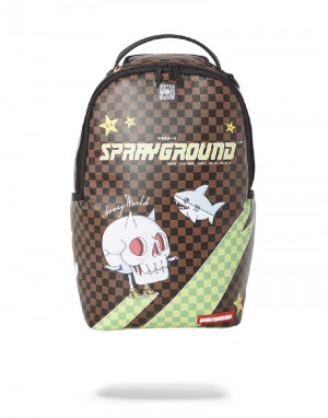 Rucsac Sprayground Wtf Shark Backpack | 248713-MHC