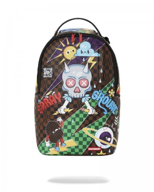 Rucsac Sprayground Wtf Wtf Backpack (Dlxv) | 521830-PUA