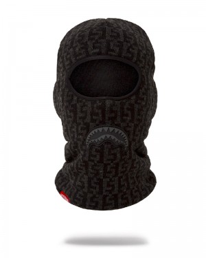 Ski Mask Sprayground Cashin Checks Ski Mask (Gray) | 259436-WFM