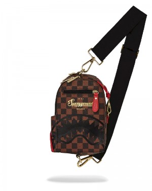 Sling Sprayground Takeover The Throne Backpack Sling | 140395-IWO