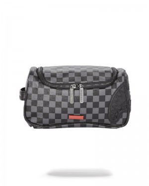 Toiletry Sprayground Henny Black Toiletry Bag | 893745-LSY