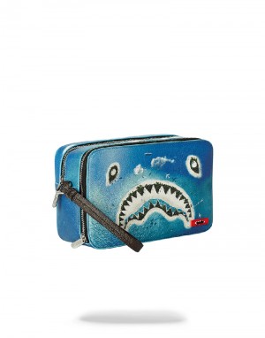 Toiletry Sprayground Shark Island Toiletry Aka Money Bag | 953861-VPW