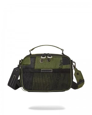 Toiletry Sprayground Special Ops Operation Succe$$ Brickside Toiletry Messenger Bag | 514937-HID