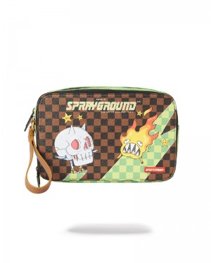 Toiletry Sprayground Wtf Shark Toiletry Bag | 065792-LJK