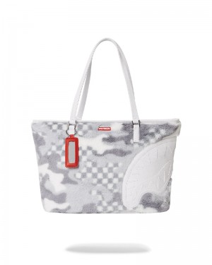 Tote Sprayground 3am Plush Swiss Alps Tote | 243156-TPR