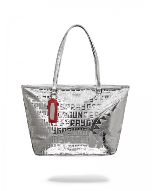 Tote Sprayground Future Titan (Metallic) Tote | 524869-ASX