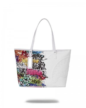 Tote Sprayground Half Graff Tote | 638901-QSH