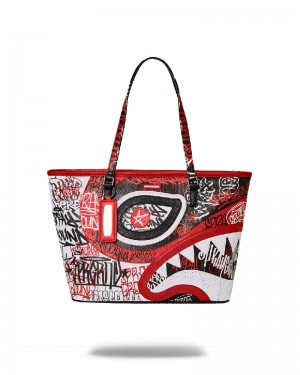 Tote Sprayground Mysterious Mastermind Tote | 241809-QOH