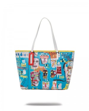 Tote Sprayground Official Basquiat Mitchell Crew 1983 Tote | 430596-TMJ