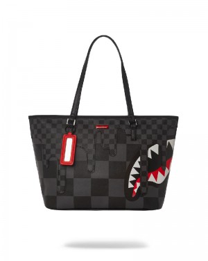 Tote Sprayground Xtc Grey Sharks In Paris Tote | 325701-SHI