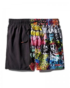 Înot Sprayground Half Graff Shoto Swim Trunks | 981324-LHZ