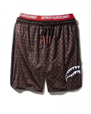 Înot Sprayground Offended Split The Check Corto Swim Trunks | 805461-TMF