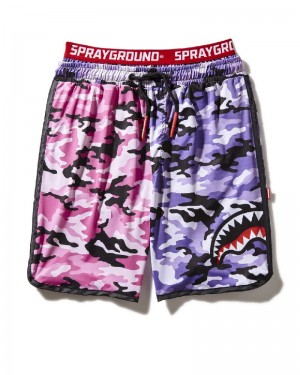 Înot Sprayground Split Camo Corto Swim Trunks | 439271-SVU