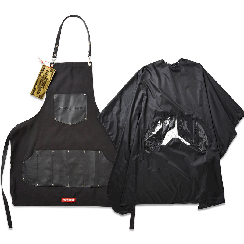 Barber Set Sprayground Barber Apron Cape Set | 263718-TXB