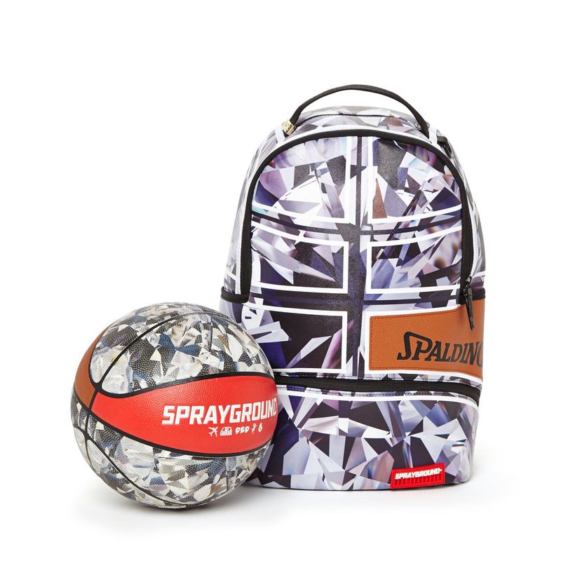 Basketball Sprayground Spalding X Sprayground Diamond Basketball | 359612-RYW