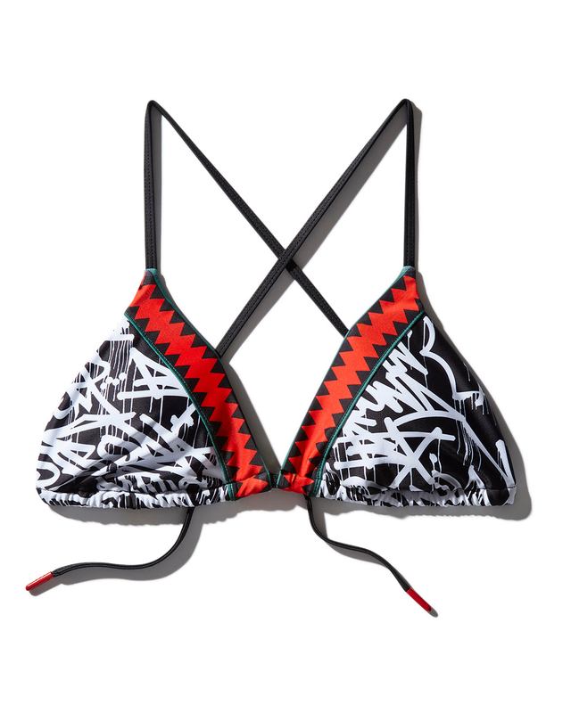 Bikini Sprayground Scribble Bikini Top | 869025-DOG