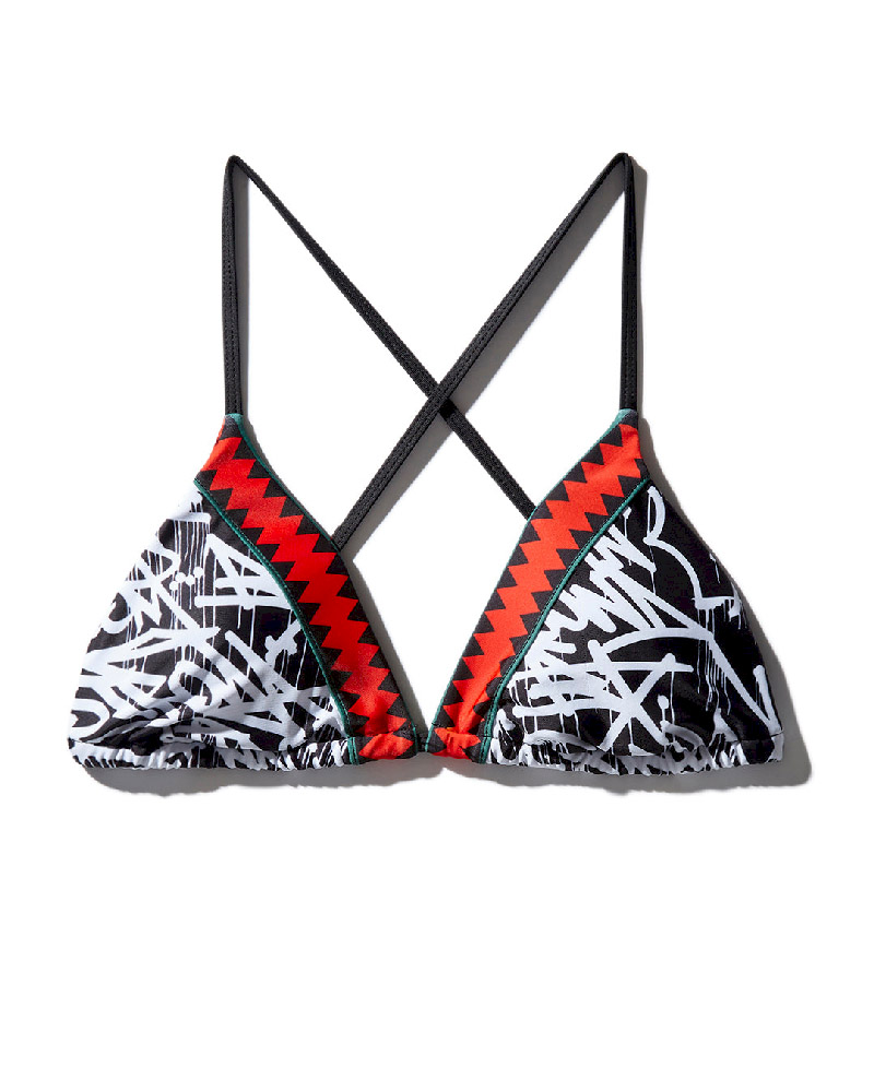 Bikini Sprayground Scribble Bikini Top | 869025-DOG