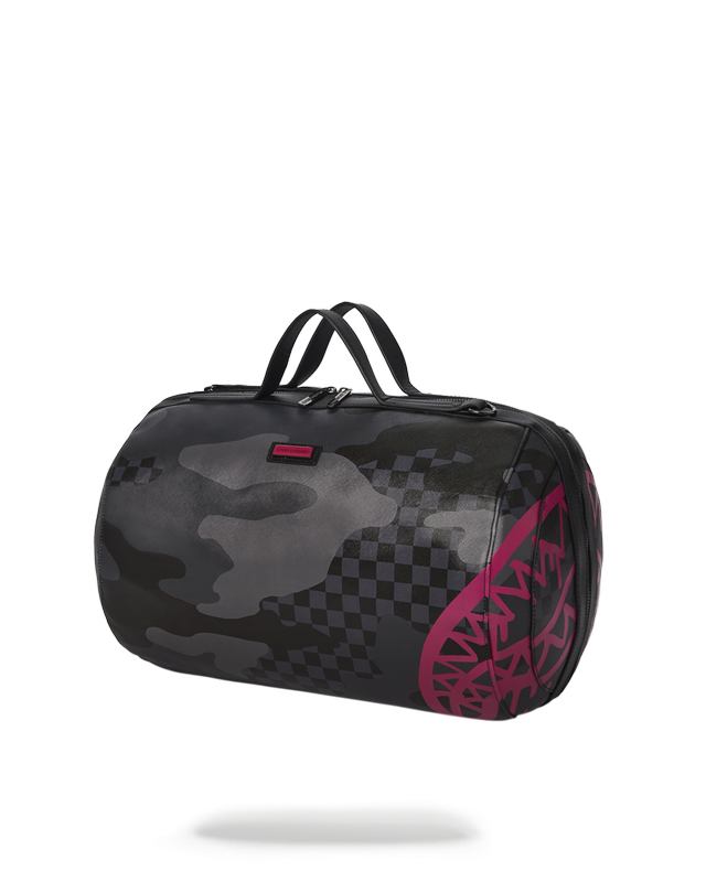 CARRY-ON LUGGAGE Sprayground 3am Pink Drip Tube Duffle | 346718-PRM