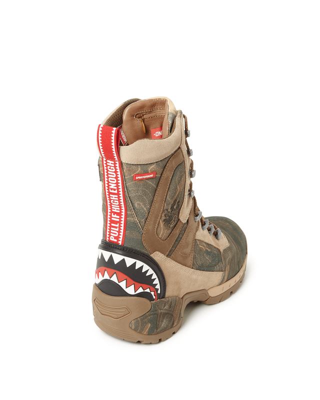 Cizme Sprayground Camo Terrain Fuerza Cobra Paratrooper Boots - Made In Colombia Numbere | 946201-TAI