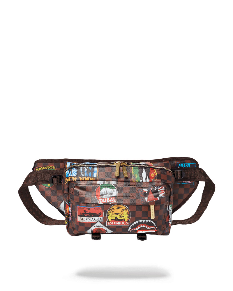 Cross Body Sprayground Global Mogul Cargo Crossbody | 610798-RET