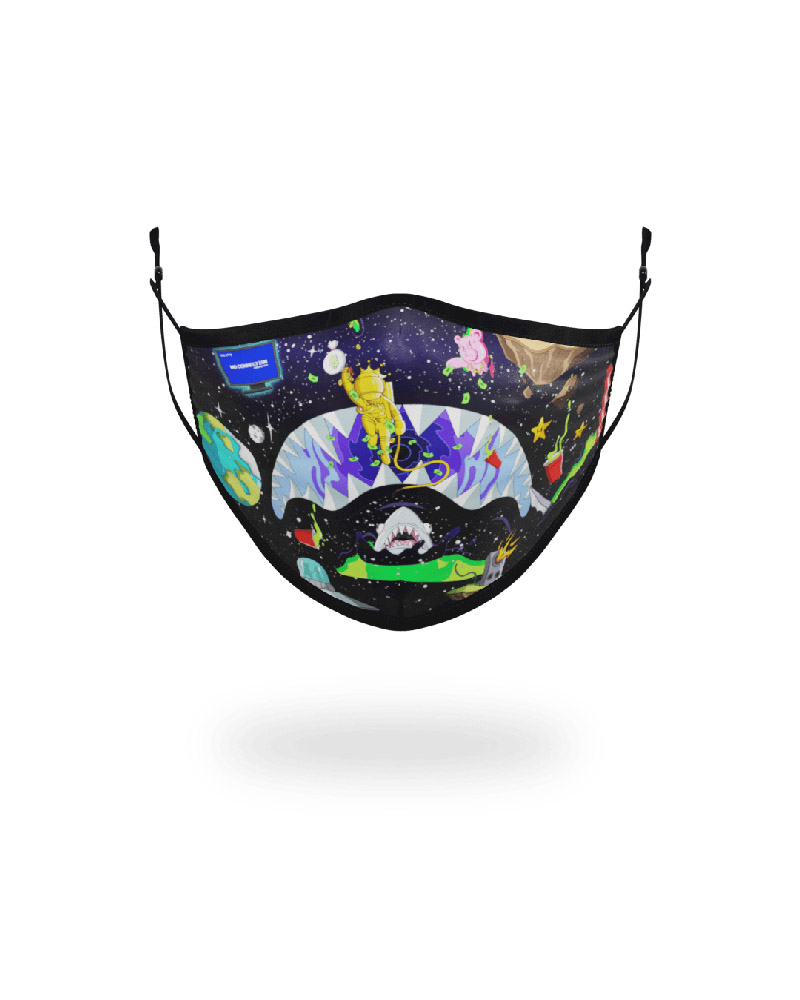 Fashion Mask Sprayground Adult Astro Party Form-Fitting Face Mask | 869705-MPF