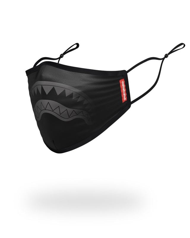 Fashion Mask Sprayground Adult Midnight Shark Form Fitting Face Mask | 084317-VJB