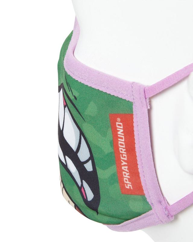 Fashion Mask Sprayground Adult Tmnt: Donatello Shark Form Fitting Face-Covering | 104529-YQV