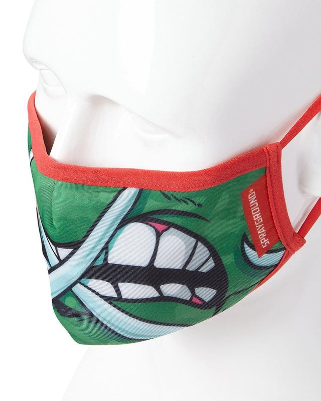 Fashion Mask Sprayground Adult Tmnt: Raphael Shark Form Fitting Face-Covering | 483571-RPX