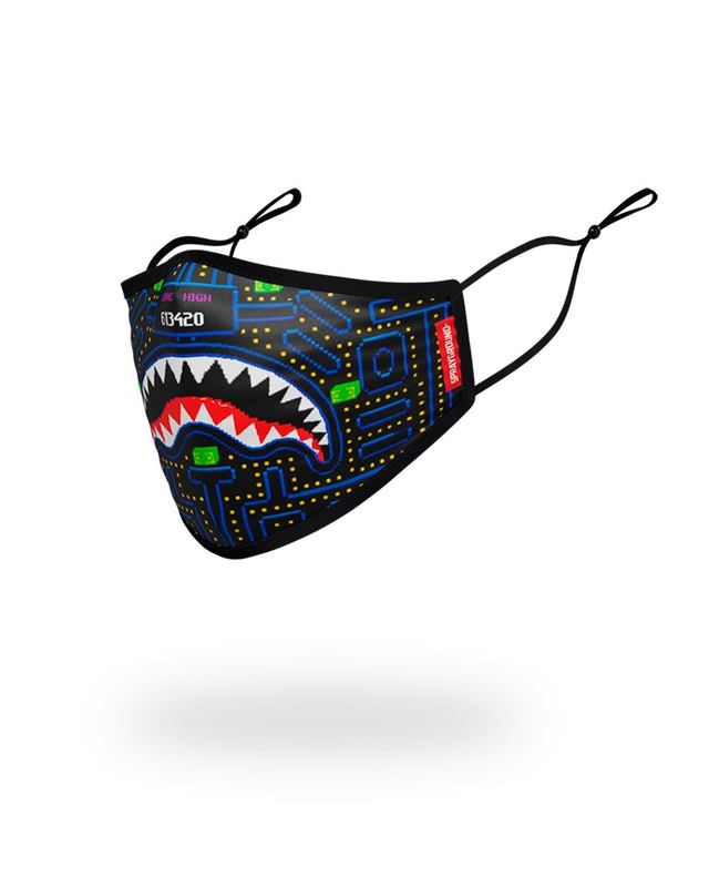 Fashion Mask Sprayground Kids Form Fitting Mask: Arcade Shark | 859013-OXM