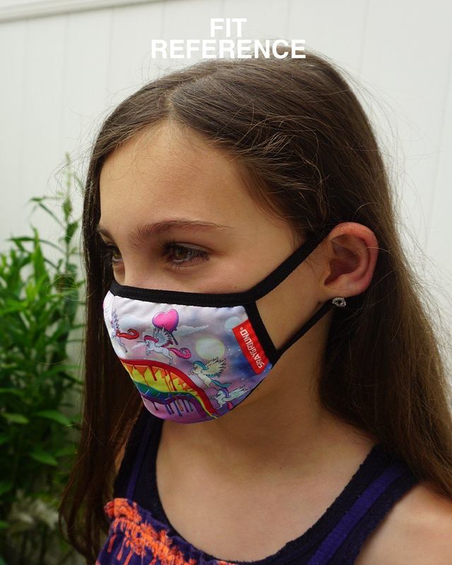 Fashion Mask Sprayground Kids Form Fitting Mask: Astro Bubble | 084651-PMG