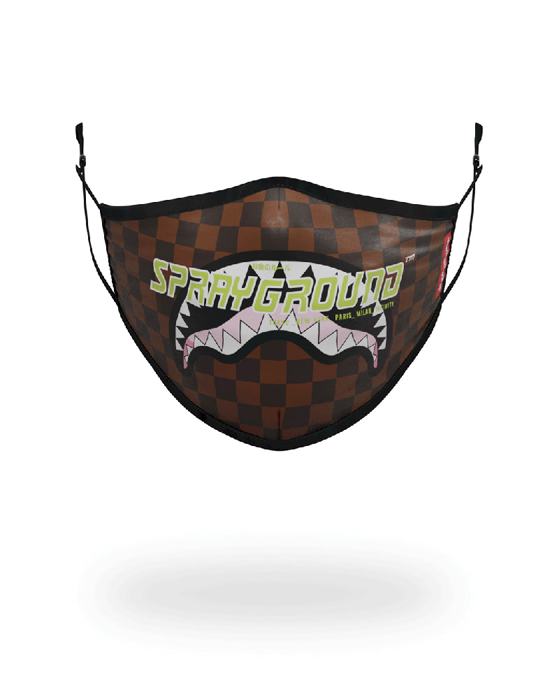 Fashion Mask Sprayground Wtf Misfit Face Mask | 384019-ECJ