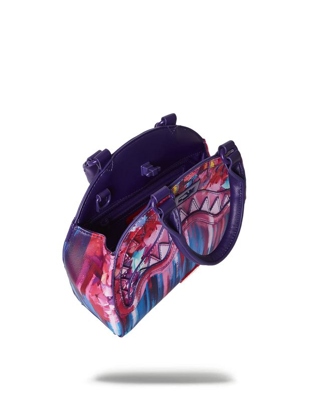 Geanta de Mana Sprayground Flora Botanica Shark Handbag | 753809-FPJ