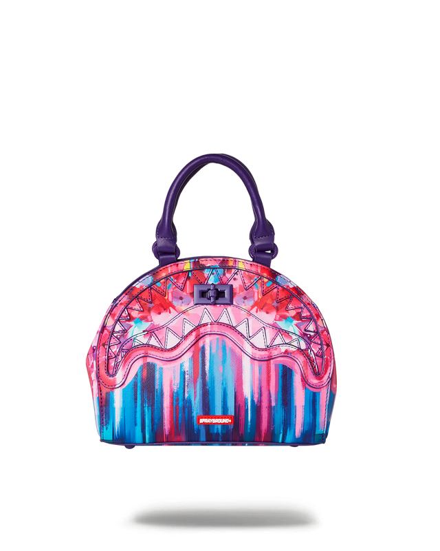 Geanta de Mana Sprayground Flora Botanica Shark Handbag | 753809-FPJ